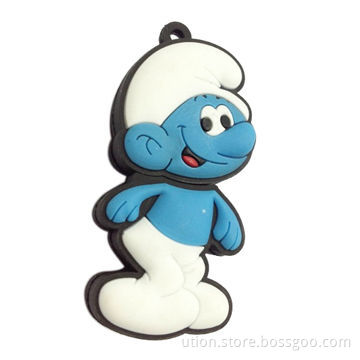 PVC Cartoon USB Flash Drive with Full Capacity